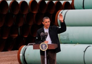 Obama at Keystone Pipeline
